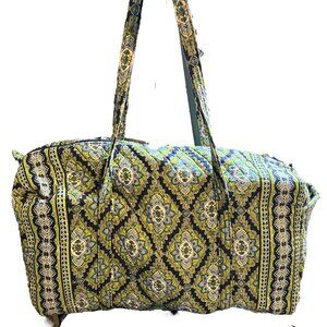 Vera Bradley Green and Yellow Patterned Tote